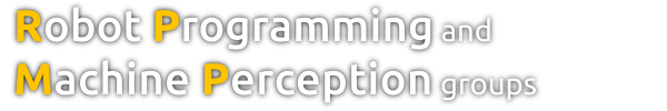 Robot Programming and Pattern Recognition Group – 